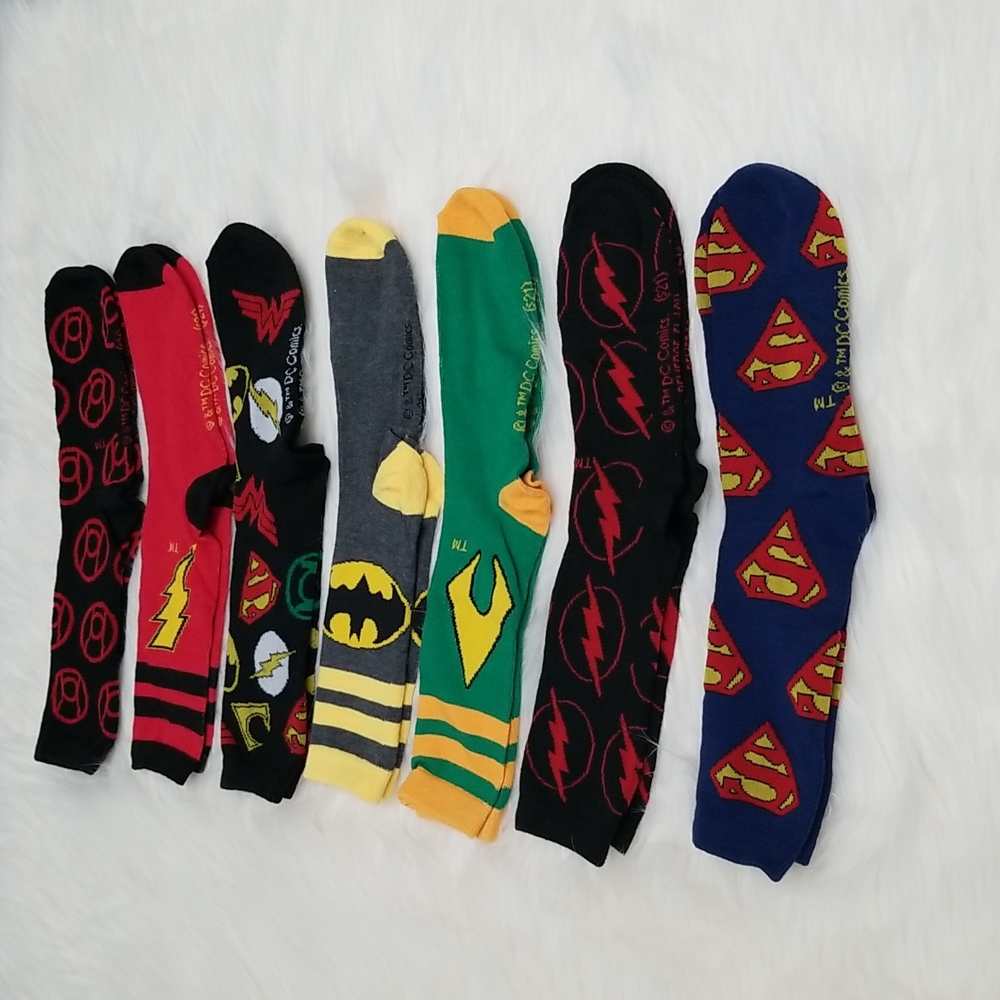 DC Comics socks, 7 pairs - Picture 9 of 9